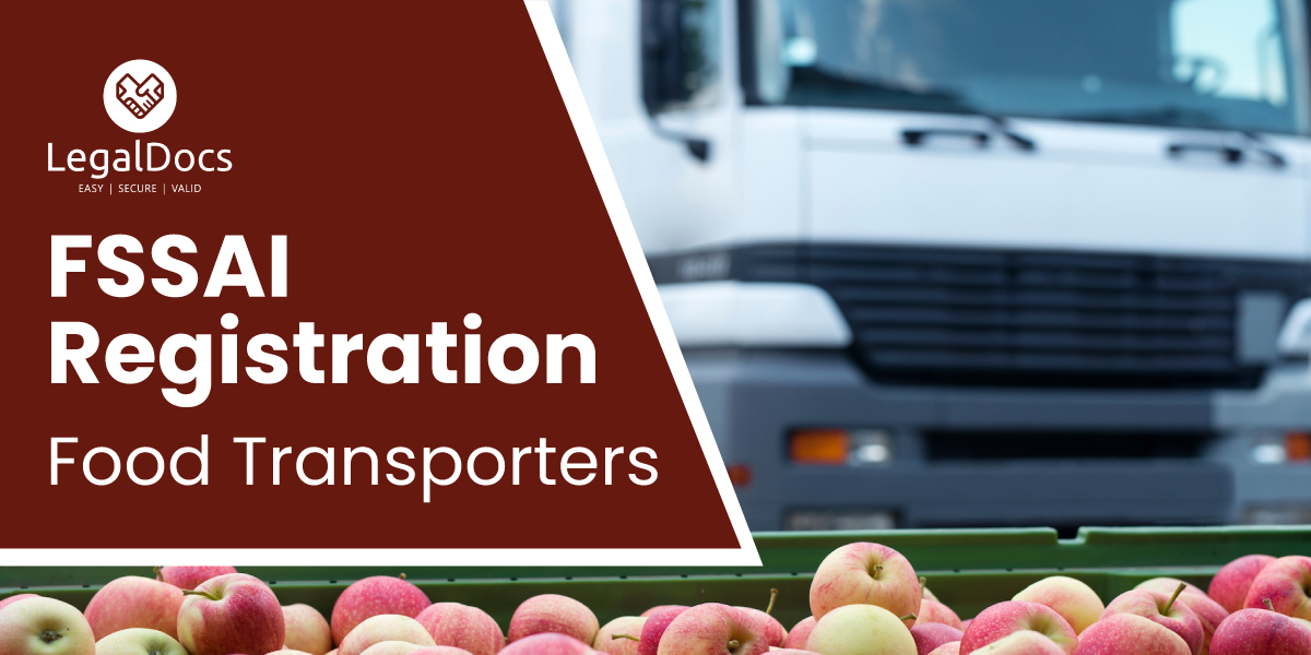 FSSAI Food License Registration for Food Transporters