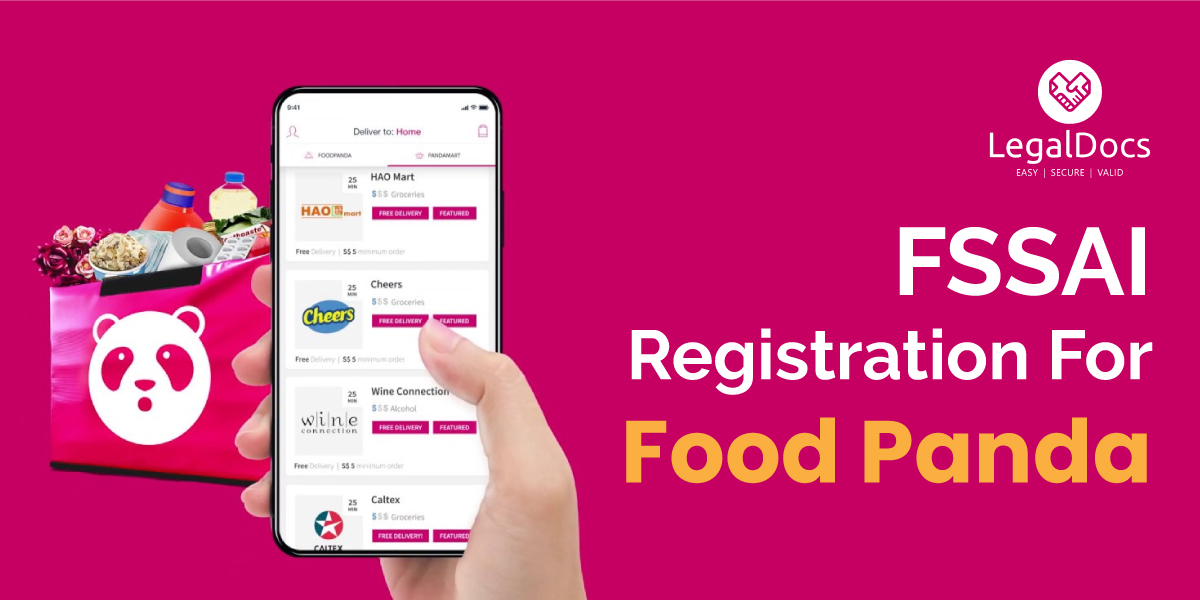 FSSAI Food License Registration for FoodPanda Listing 