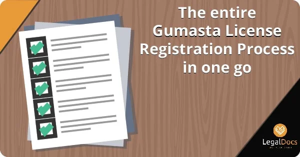 The entire Gumasta License Registration Process in one go